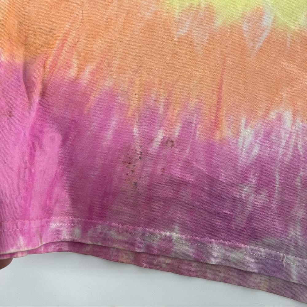 Vintage Y2K Grateful Dead Shirt Mens Medium Multicolor Dancing Bear Tie Dye - Picture 3 of 10